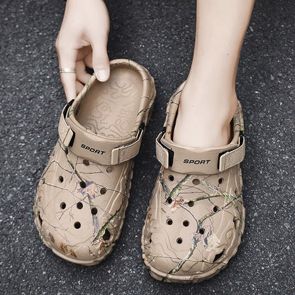 Men Shoes Slippers Men Garden Flat Sandals Platform Sandals Man Summer Sandals 2025 Male Sneakers Outdoor Flip Flops Home Clogs