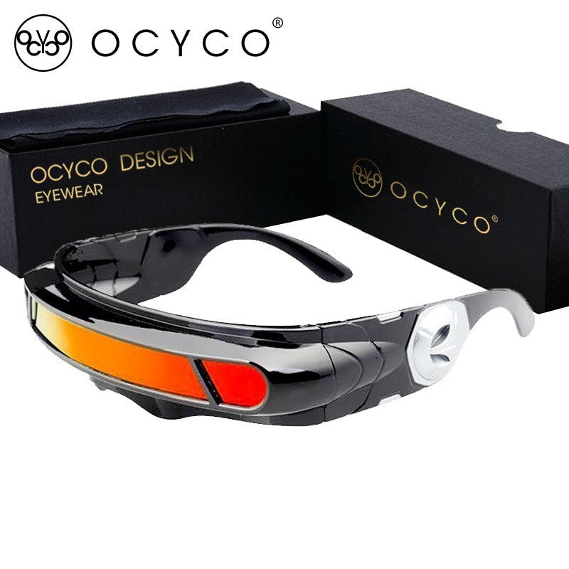 Polarized TR90 X Men Sunglasses Men Brand Special Memory Materials Laser Cyclops Travel Sun Glasses For Women Shield UV400