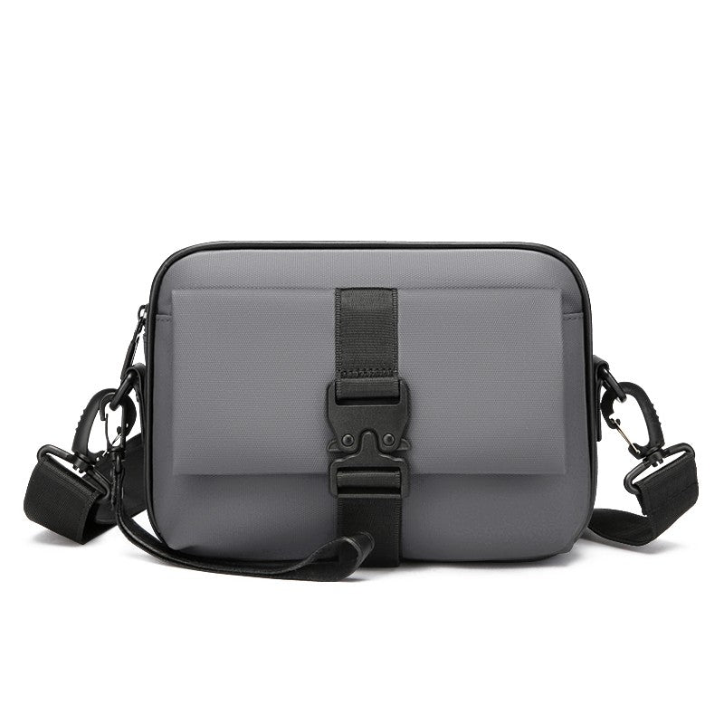 High Quality Soft PU Leather Men's Shoulder Bag Fashion Small Handbag Casual Male Day Clutch Bag