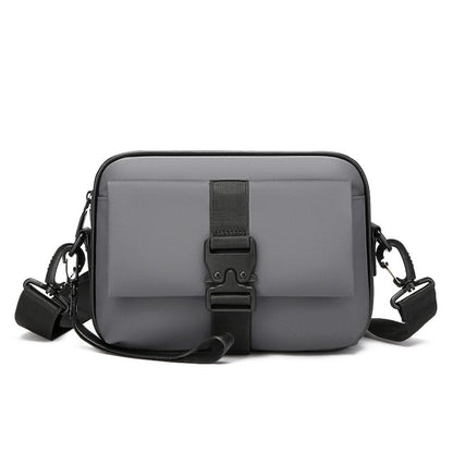 High Quality Soft PU Leather Men's Shoulder Bag Fashion Small Handbag Casual Male Day Clutch Bag