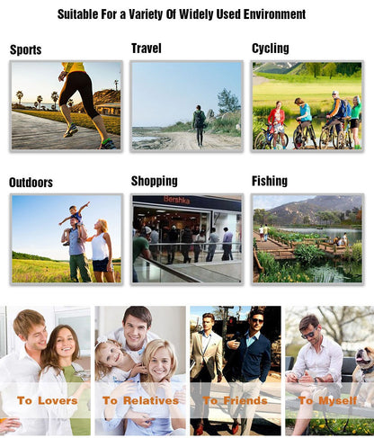 Heroic Knight Casual Men's Shoulder Bag 6.5" Phone Woman's Crossbody Bag Waterproof Men Chest Bag Outdoors Unisex Travel Pack