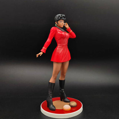 New Anime Figure Star Trek communication officer Uhura StarCraft standing posture figurine desktop model ornament Christmas Toys