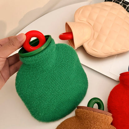 300/650ML Plush  Hot Water Bag  Winter Removable  Hot Water Bottle  Winter Hand Foot Warmer