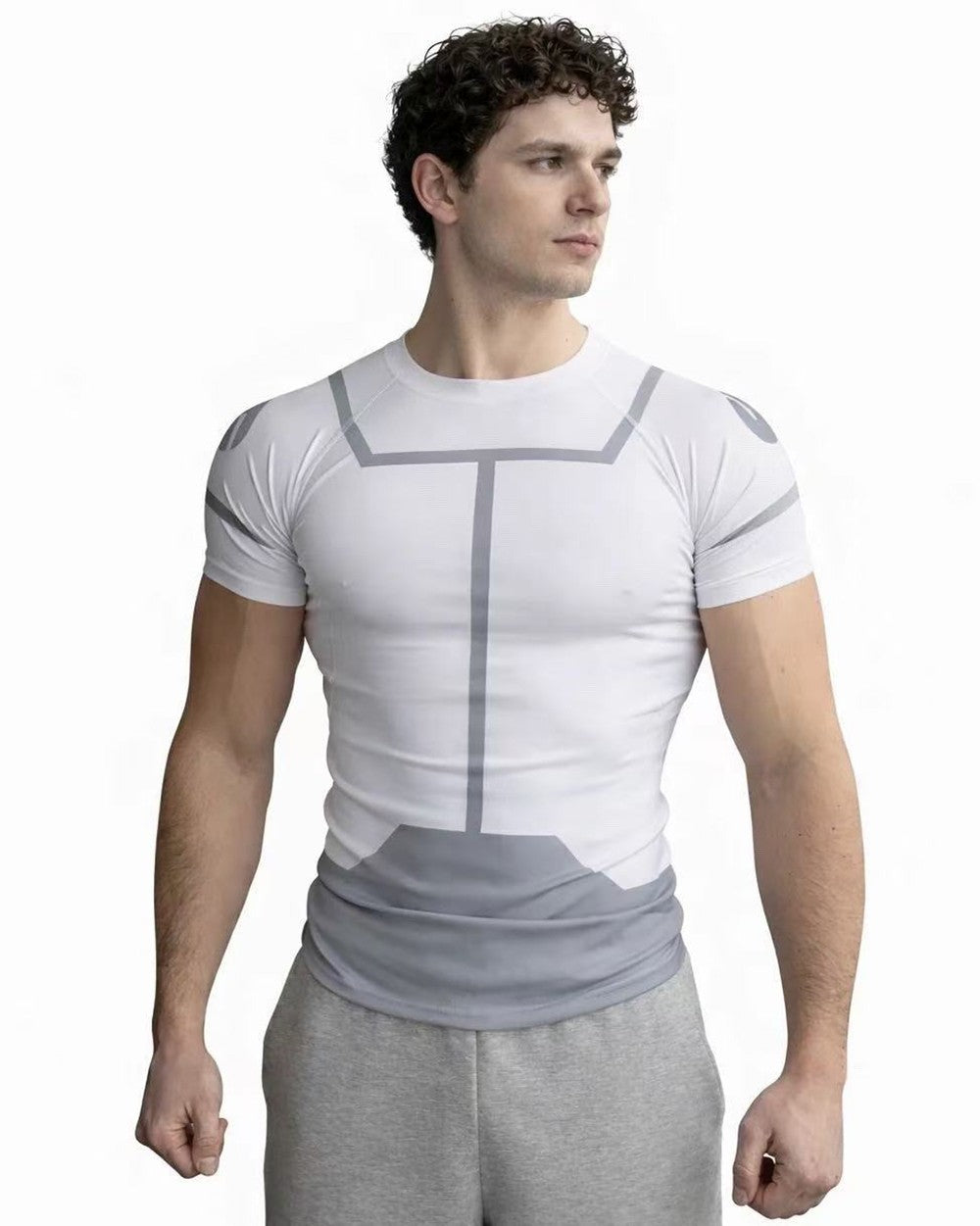 Invincible Cosplay Rash Guard Diving T Shirt BJJ RashGuard Long Short Sleeve MMA Clothing Men Women Viltrumite Gym Shirt Costume