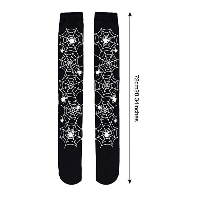 2024 New Men And Women Suitable Stockings Halloween Easter Nurse Skeleton Blood Socks Skull Socks Funny Prank Compression Socks