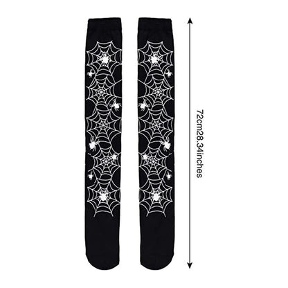2024 New Men And Women Suitable Stockings Halloween Easter Nurse Skeleton Blood Socks Skull Socks Funny Prank Compression Socks