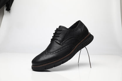 BHKH Male Sneakers Autumn/Winter traf Leather Men Casual Shoes Business Work Office Lace-up Dress shoes For Men Size47