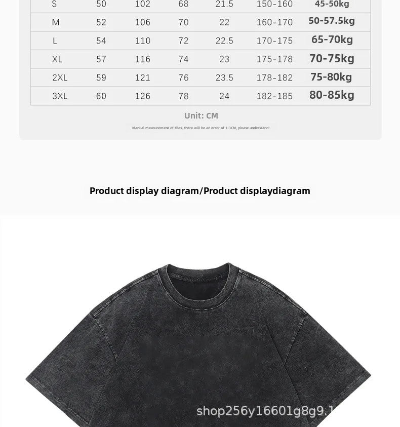 Nami Short Sleeve T-shone Streetwear Vintagewashing Anime Tshirt Exploding Popular T-shirt Crew Neck Other Material