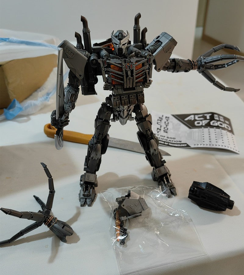 EM ESTOQUE NOVO BAIWEI 18CM Brinquedos de Transformação TW-1024 KO SS Filme Robô Pintado Anime Action Figure Modelo de Carro Presente para Crianças TW-1032