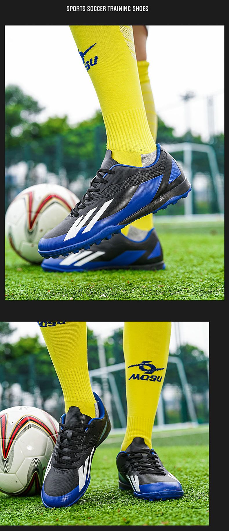 Men High Quality Football Shoes Society Cleats Fast Soccer Shoes Professional Indoor Football Field Boots TF/FG Grass Training