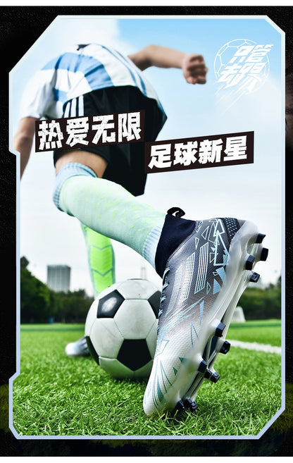 Professional Men Soccer Boots Outdoor Lawn Training Sneakers Cleats Men's Soccer Boots TF/FG Youth Soccer Field Futsal Sneakers