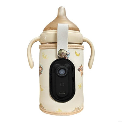 Baby Bottle Warmer Compact Designs Travel Friendly Baby Milk Warmer USB Baby Bottle Heater with Adjustable Temperature L8RB