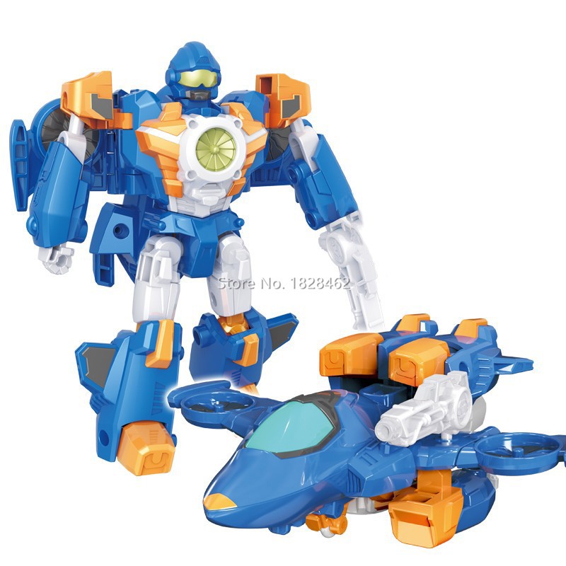 Mini Robô de Transformação Tobot Brinquedos Coreanos Desenhos Animados Irmãos Anime Tobot Deformação Carro Avião Brinquedos para Crianças Presente