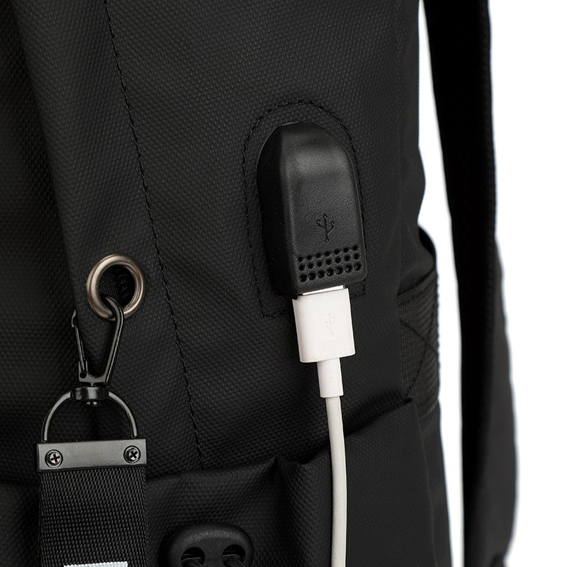 Mochila Masculina para Laptop 2025 de 17 Polegadas Impermeável para Faculdade, Escola, com Porta de Carregamento USB, Antifurto, para Viagens e Negócios