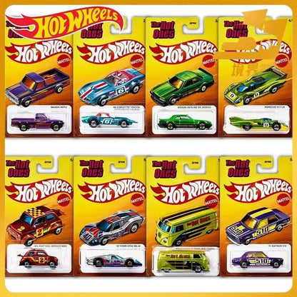 2026 Mattel Novas Hot Wheels Retro Super Hot Porsche 917 Volkswagen T1 Datsun Ford Gt Liga Modelo de Carro de Brinquedo Fundido Presente de Aniversário de Feriado Jby68