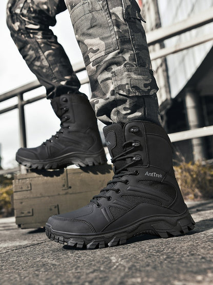 Botas de Caminhada Masculinas de Cano Alto, Casuais, Confortáveis e Quentes