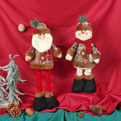 Telescopic Christmas Doll Merry Christmas Decorations For Home 2026 Christmas Ornament Xmas Navidad Noel Gifts New Year 2026
