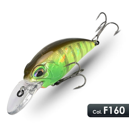 MEREDITH 6.5cm 14g JERK CRANK Wobblers Crank Fishing Lure Artificial Minnow Jerkbait Floating Hrad Lure For Trout Fishing Bait