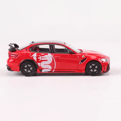 Diecast Original 1:64 Scale Alfa Romeo GTAm Miniature Simulation Alloy Car Model Collection Decoration Toy Gift Souvenir Display