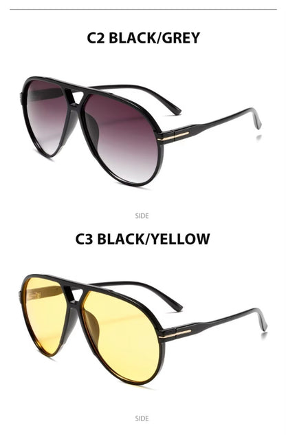 3515 Designer Inspired Sunglasses Men Women Vintage Oversized Pilot Sun Glasses Retro Gafas Lentes De Sol Hombre Mujer 411210