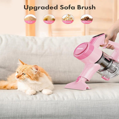 Homeika Cordless Vacuum Cleaner,23KPa 48mins Powerful Suction Vacuum LED Display,Lightweight Stick for HardFloor/Carpet/Pet Hair