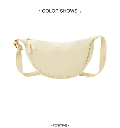 Semir Crossbody Bag Women 2025 New Chest Bag Macaron Color Dumpling Bag  Minimalist Waist Pack Shoulder Purse