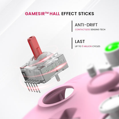 GameSir Cyclone Pro Wireless Switch Controller for Nintendo Switch iPhone Android PC Hall Effect Joystick Gaming Gamepad