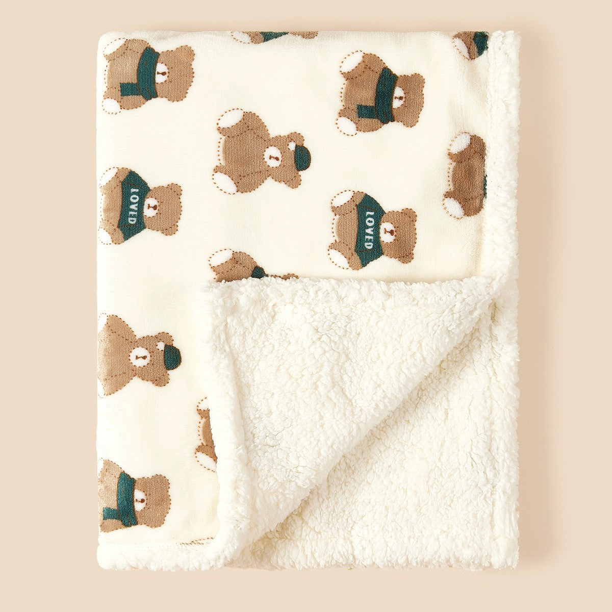 Winter Baby Blanket Fleece Warm Quilt for Newborn Bedding Baby Swaddle Wrap Flannel Lamb Soft Baby Stroller Blanket Manta Bebe
