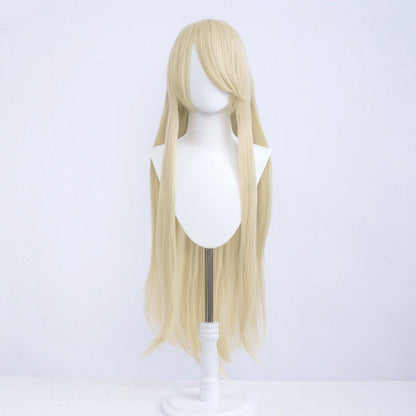 100cm Long Straight Cosplay Wig Anime Compatible Universal Omopinenet Heat Resistant Synthetic Hair Wigs + Wig Cap