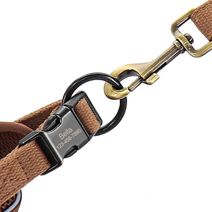 Coleira Personalizada Para Cães, Malha Respirável, Coleiras Refletivas, Colar Durável Para Animais de Estimação Pequenos, Médios e Grandes, Gravura Gratuita