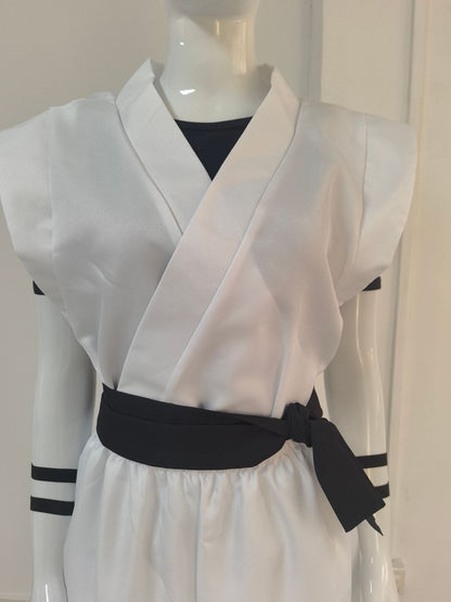 Ryomen Sukuna Cosplay Costume Jujutsu Kaisen Anime Kimono Outfit Full Set Tattoo Stickers Halloween Party Roleplay Costume