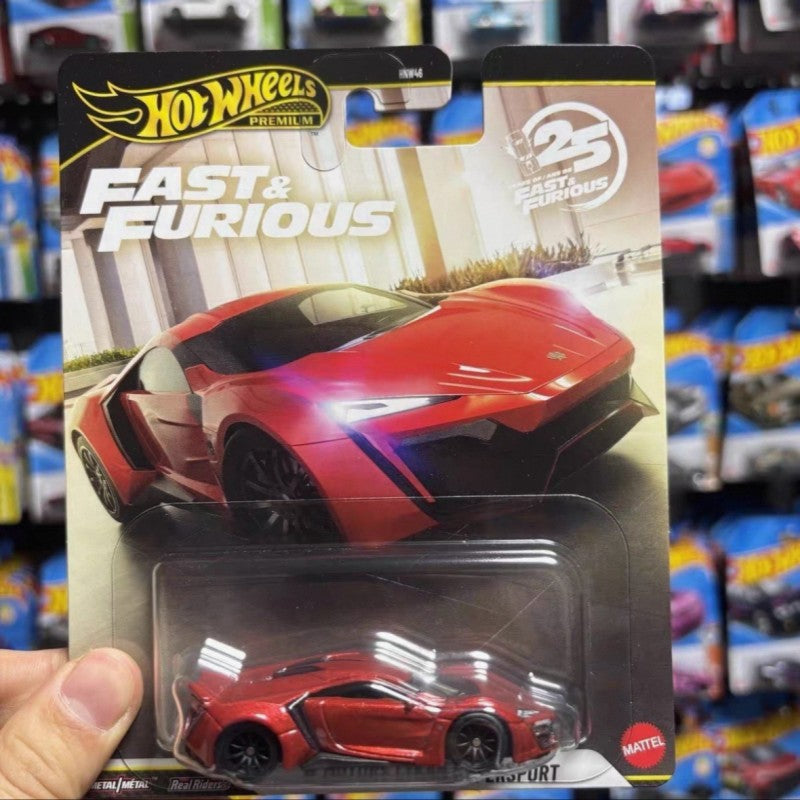 New Fast & Furious 25th Anniversary Diecast Vehicle Model Set 1:64 Scale Classic Cars Incl. Mitsubishi Mercedes Mustang - Toy