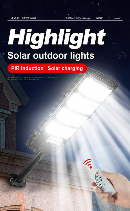 99000000LM 60000W Solar LED Outdoor Lighting Motion Sensor Super Bright Wall Lamp Waterproof Solar Light For Garden Street Patio
