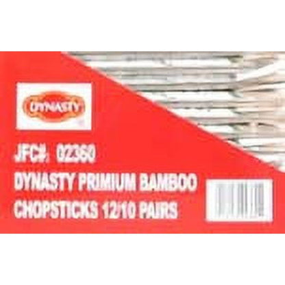 Hashis de Bambu Ecológicos Utensílios Pacote com 12 Duráveis Biodegradáveis Culinária Asiática Sushi Macarrão Arroz Uso Diário Leve