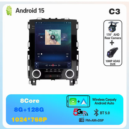 Rádio Android 15 Para Renault Koleos Megane 4 Samsung SM6 Talisman 2017 - 2019 Carro Multimídia carplay sem fio auto 5G WiFi GPS