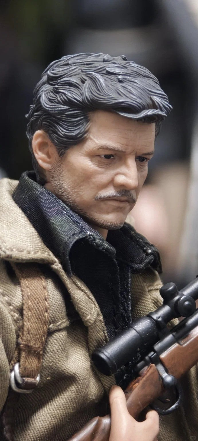 Brinquedos Premium 1/12 The Last of US Soldado Masculino Boneco de Ação Joel Conjunto Completo Boneco de Ação Articulável Cerca de 15 cm de Presente