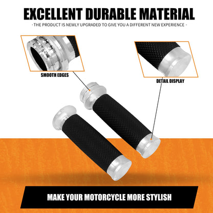 Manoplas de Guidão de Moto 1"25mm Para Harley Touring Road Street Glide Sportster 883 1200 72 XL Dyna VRSC Softail Custom