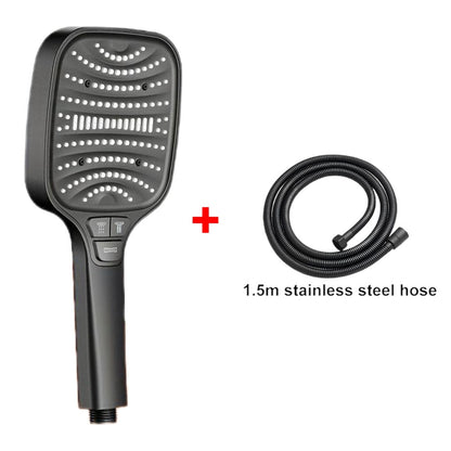 Chuveiro Turbo Pressurizado com 8 Modos, Painel Grande de 12cm, Chuveiro Econômico, Chuveiro com Filtro em ABS Reforçado à Prova de Explosão