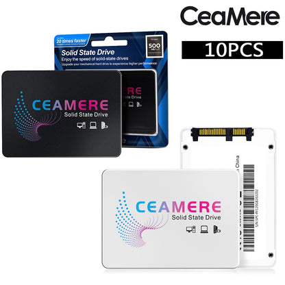 CeaMere 10-5PCS 2.5 SSD 480GB 512GB 1TB 120GB 240GB 256GB Disco Rígido Interno de Estado Sólido para Computador Grátis