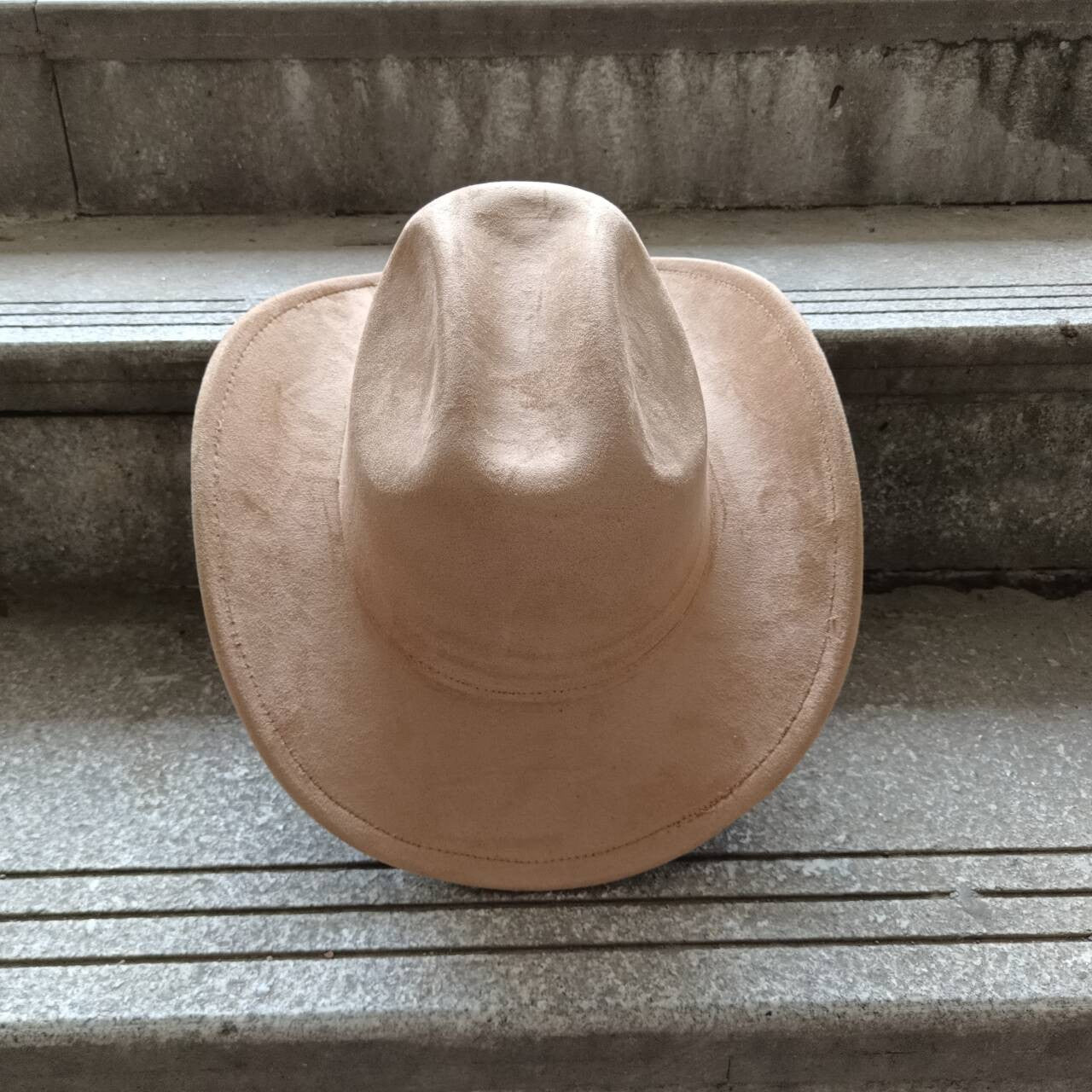 Suede Cowboy Hat Double Concave Top Classic Vintage Mens Womens Western Cowboy Hat ?????????? ?????
