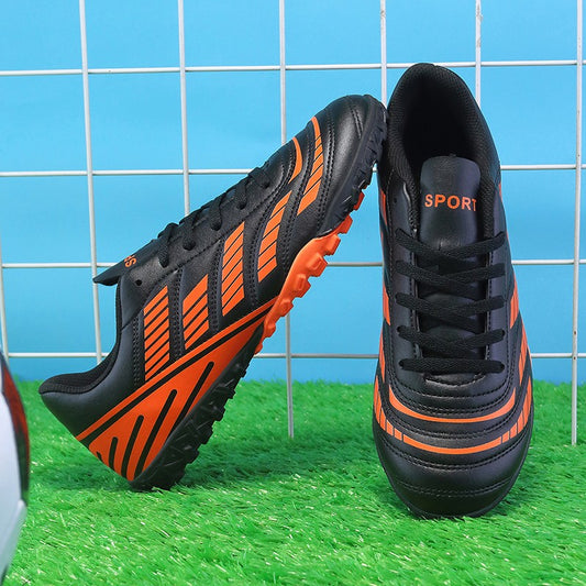 Unisex Youth Soccer Cleats Lightweight High Top FG FT Football Shoes Enhanced Traction Comfortable Match Training for Boys Girls