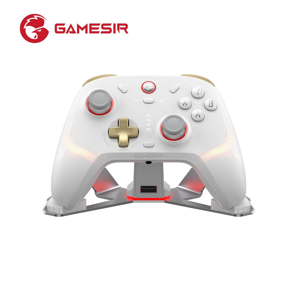 New Gamesir Cyclone 2 Wireless Controller with  Hall effect Controller for PC Steam Switch ios Andrioid Optional base