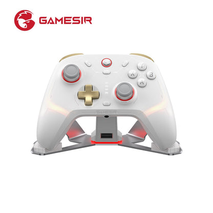 New Gamesir Cyclone 2 Wireless Controller with  Hall effect Controller for PC Steam Switch ios Andrioid Optional base