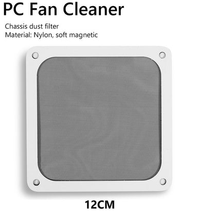 80mm 90mm 120mm 140mm PC Chassis Cooling Fan Dust Filter Magnet Dustproof Mesh Cover Computer Chassis Net Guard with Hole