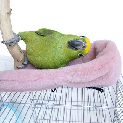 Ninho Manta Xale Quente de Inverno para Pássaros, Tenda Suspensa para Pequenos Animais de Estimação, Decoração de Gaiola para Periquito, Agapornis, Calopsita