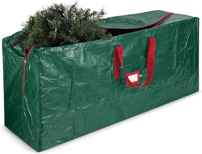 Christmas Tree Storage Bag Heavy Duty Tree Bag Reinforced Handle and Zipper Waterproof Storage Bag Christmas Packaging Bag