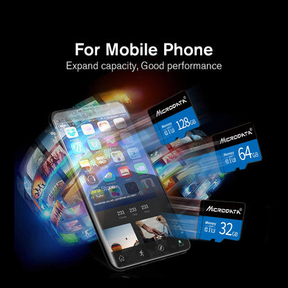 Cartões de memória 4GB 8GB 16GB Micro TF SD de alta velocidade 32GB 64GB classe 10 cartão de memória 128gb 256gb cartão TF para smartphone