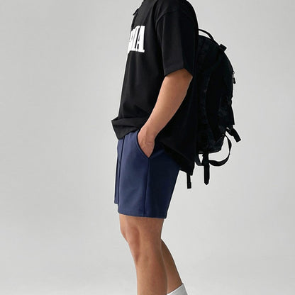 Korean Version of Fitness Sports Cotton Shorts Men's Casual Outdoor Versatile Hip-hop Stretch Breathable Five-point Pants