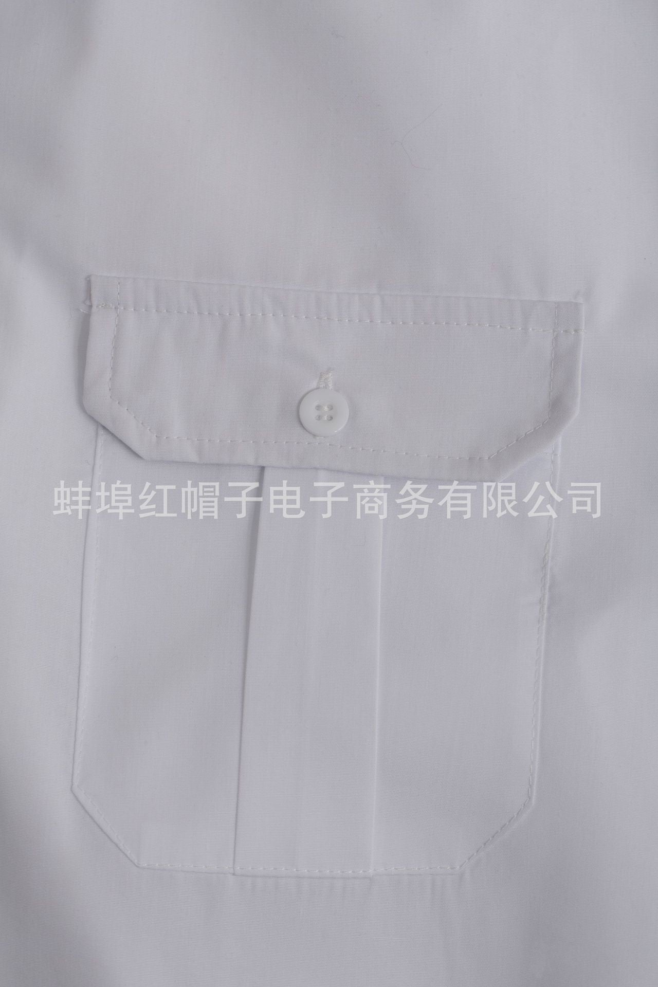 New 2025 Men's Summer Short Sleeve Solid Safari Shirt Loose Casual Cargo Shirt Double Pocket Lapel Button-up Men Work Shirt Tops