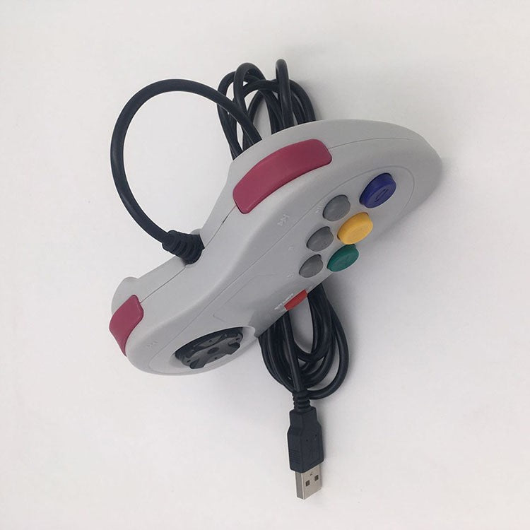 Game Controller USB Wired Singles Game Controller PC Computer Game Singles Controller